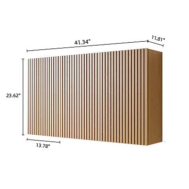 41 Bathroom Wall Mounted Cabinet 3 Cabinets Doors Combination or Individual Suitable