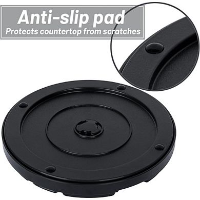 Zoulao 360° Rotating Utensil Holder, Extra Large Countertop Caddy for Cooking Tools