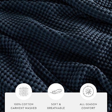 Waffle Weave 100% Cotton Bed Blanket