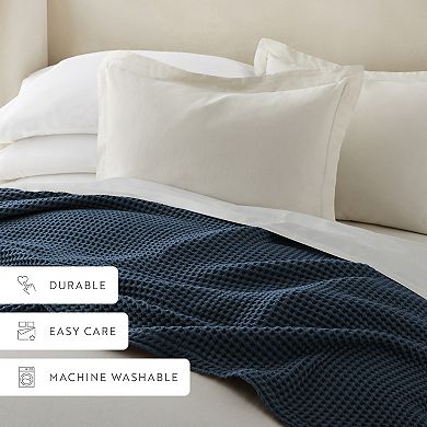 Waffle Weave 100% Cotton Bed Blanket