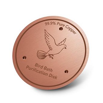 Pure Copper Bird Bath Cleaning Disk 0.6mm Thick Triple Point Support Universal Fit 1 pc