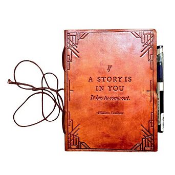 If A Story Handmade Leather Journal