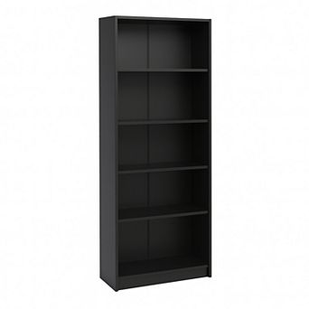 KWPZQEB Modern Display Shelf & Bookcase, 5 tier Tall Bookshelf for Living Room
