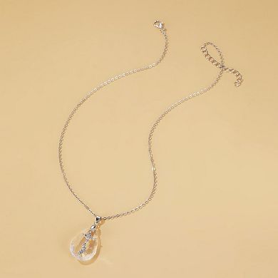 Simple Temperament Wild Drop Pendant Necklace
