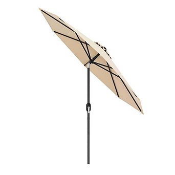 9 ft. Cantilever Outdoor Patio Umbrella with Crank