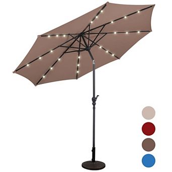9 ft. Cantilever Outdoor Patio Umbrella with Crank