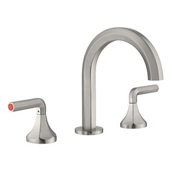 8 in Widespread Double Handle Bathroom Faucet with Quick Connect Hose, Water Supply Hose