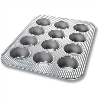 12-Well Muffin Pan, Aluminized Steel Nonstick Baking Tray