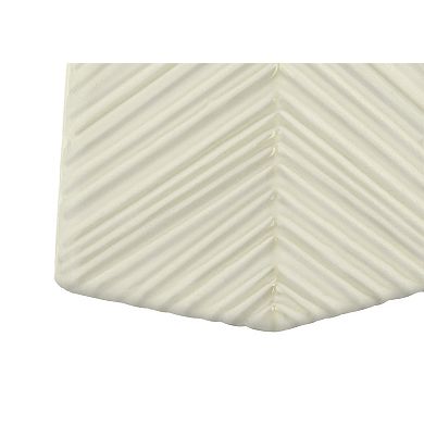 Lighting Table Lamp White Ceramic Ivory Cream Shade Contemporary