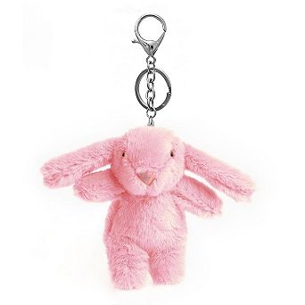 Cute Bunny Plush Keychain Charm for Bags