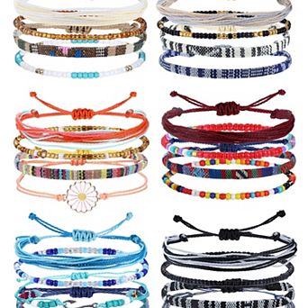 Waterproof Boho Bracelet, 2-Wear Beach Jewelry