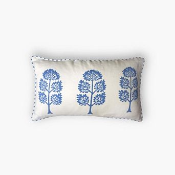Neera Linen Hand Printed Pillow Cover