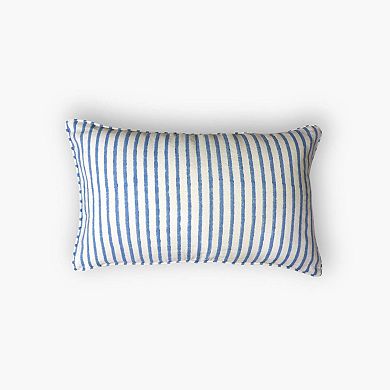 Neera Linen Hand Printed Pillow Cover