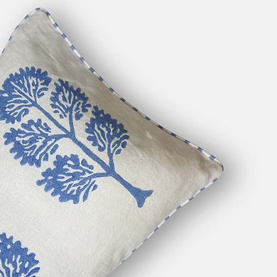 Neera Linen Hand Printed Pillow Cover