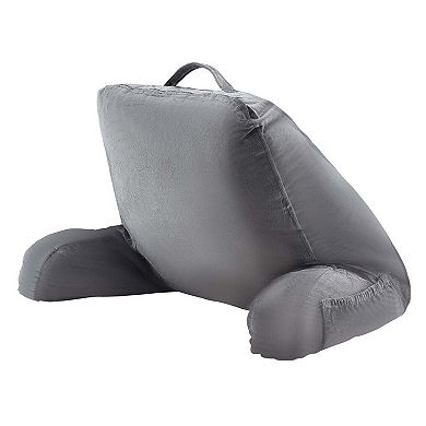 Reading Pillow with Pockets and Shredded Memory Foam