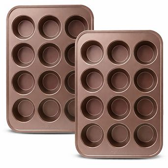 NutriChef 12 cup Nonstick Muffin Pans