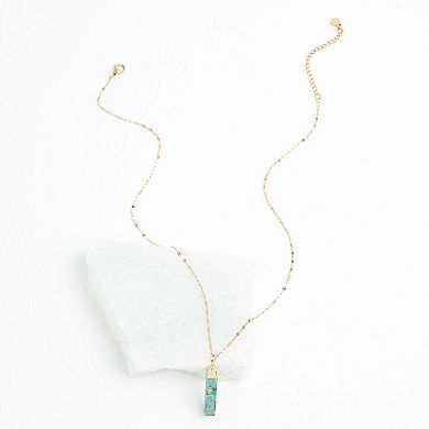 Brayden Turquoise Pendant Necklace