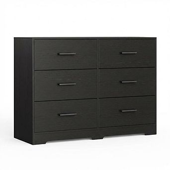 6 Drawer Double Dresser for Bedroom