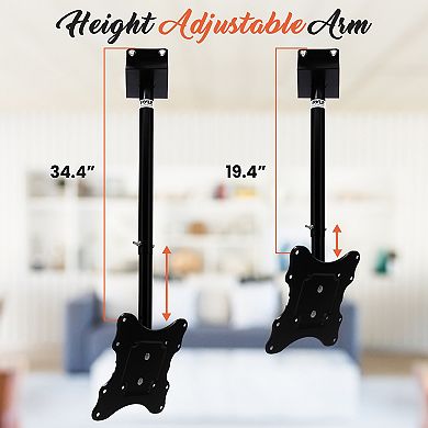 Pyle Adjustable Height TV Ceiling Mount