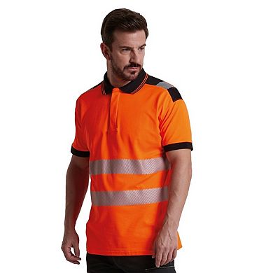 Portwest Mens PW3 Hi-Vis Polo Shirt