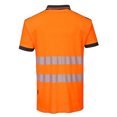 Portwest Mens PW3 Hi-Vis Polo Shirt