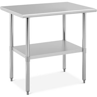 24"x36"x34" Heavy-Duty Stainless Steel Work Table