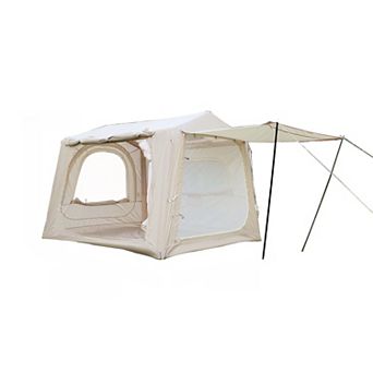 KWPZQEB Easy Setup InflatableTent Inflatable Tent for Camping, SUV Tent for Camping 4/6/8 Person