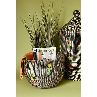 Prism Triangles Deep Storage Bowl Basket