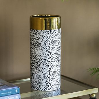 6.5x15.7" Ceramic Vase