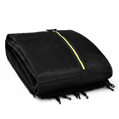 Trampoline Replacement Safety Enclosure Net With Zipper Entrance