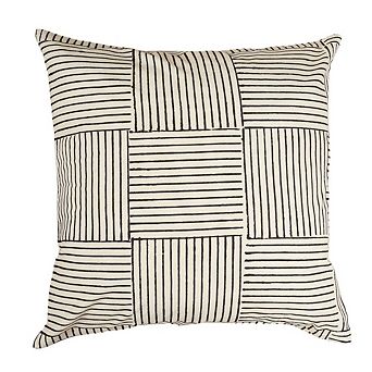 Desert Dunes Hand Block Print Pillow