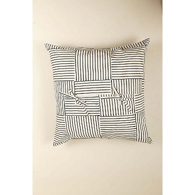 Desert Dunes Hand Block Print Pillow