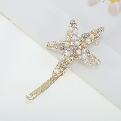 2.36"x3.94" Shiny Fashion Hair Clips 1 Pc