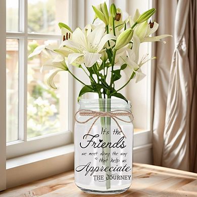 Great Ambitions Mason Jar Night Light, Birthday & Christmas Gift for Women & Friends