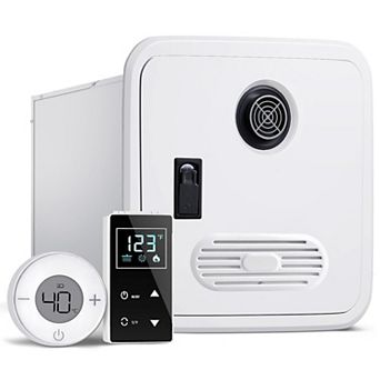 RV Tankless Water Heater Propane with Wireless Control, Instant Hot Water,Dual Outlet for Camper