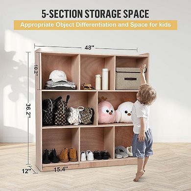 8-Section Classroom Storage Locker