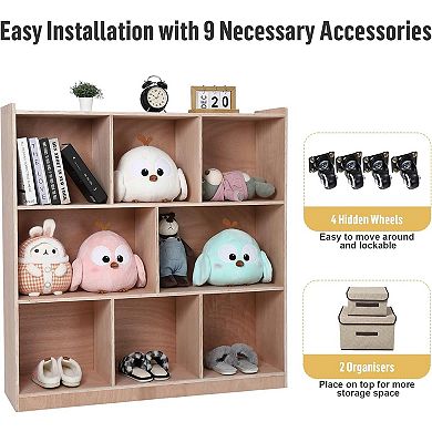 8-Section Classroom Storage Locker