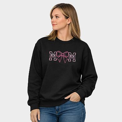 Coquette Bow Mom - Women's Graphic Sweatshirt