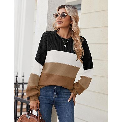 Zeagoo Cute Fall Tops for Women Winter Crewneck Long Sleeve