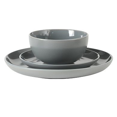 Gibson Home Rockaway 12 Piece Plates and Bowls Set