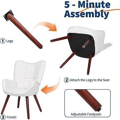 Dining Chairs,Faux Leathern Kitchen Chairs, High Back Dinning Chair,Kitchen Chairs