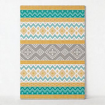 ANIXOL Reversible Boho Outdoor Rug - Weatherproof, Durable Polypropylene, Chic Design