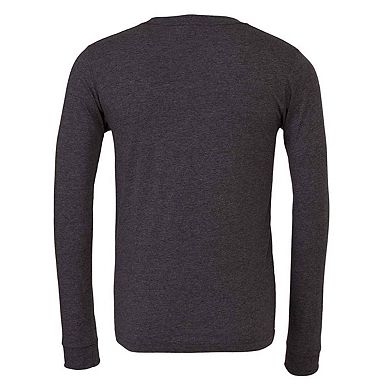 Bella + Canvas Unisex Adult CVC Heather Long-Sleeved T-Shirt