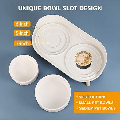 Splash Resistant Raised Dog Bowls