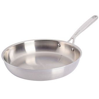 Babish 10 Inch Stainless Steel Triply Professional Grade Fry Pan