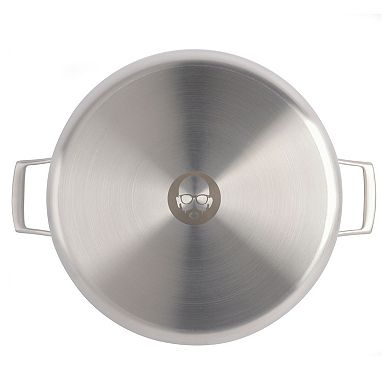 Babish Triply Stainless Steel Professional Grade Stock Pot with Lid 12 Quart