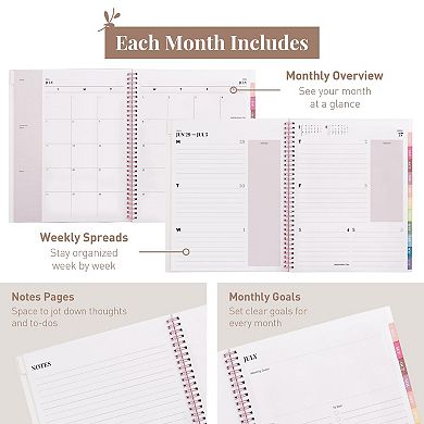 Rileys Academic Planner, Weekly & Monthly, July 2026 - June 2027