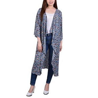 3/4 Sleeve Long Cardigan