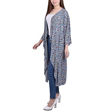 3/4 Sleeve Long Cardigan