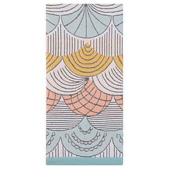 Boho Cotton Hand Towel Cute Pattern Soft Absorbent Bathroom Towel for Home 13"x29"